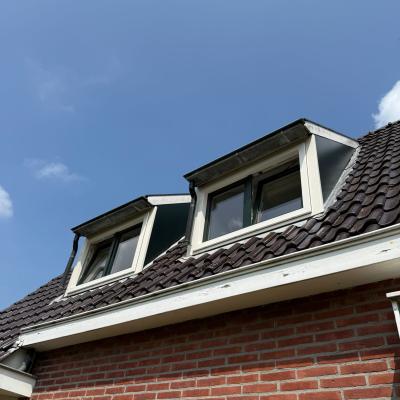 Kunststof Kozijn dak in Lekkum