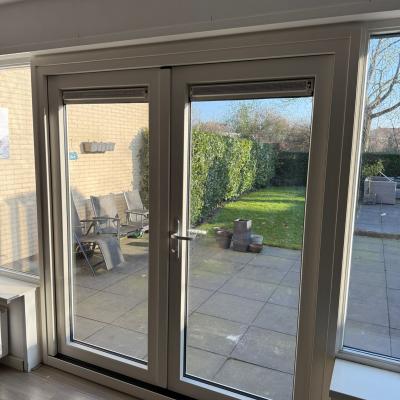 Kunststof tuindeuren geplaatst in Leeuwarden