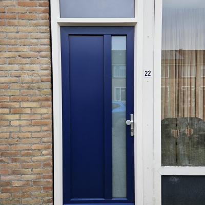 Kunststof voordeur in een woning in Gorredijk